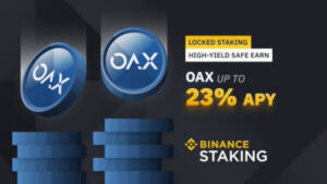 Binance Staking wprowadza na rynek OAX Staking z RRSO do 23%