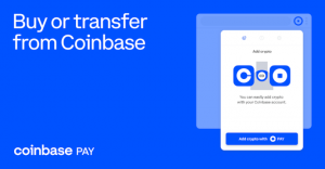Usługa Coinbase Pay oficjalnie uruchomiona