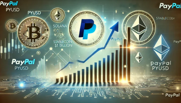 Stablecoin PayPala przekroczył kapitalizację rynkową 1 miliarda dolarów