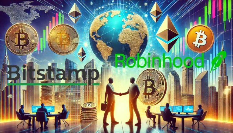 Robinhood przejmuje giełdę kryptowalut Bitstamp