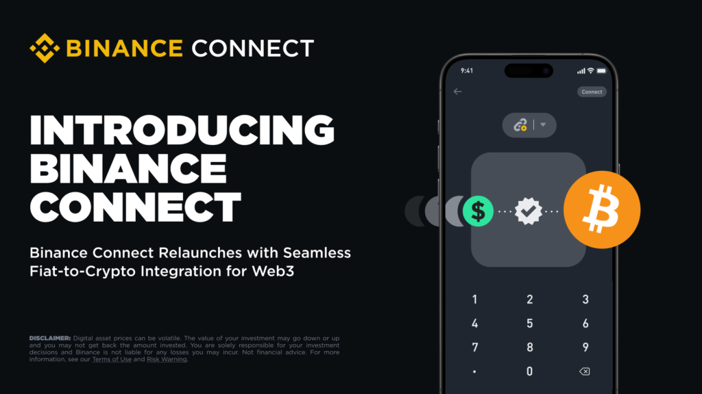 Binance Connect ma połączyć świat tradycyjnych płatności z kryptowalutami