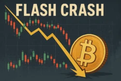 Błyskawiczny flash crash na rynku kryptowalut